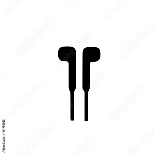 Wireless Earbuds Vector Illustration – Modern Bluetooth Earphones with Charging Case