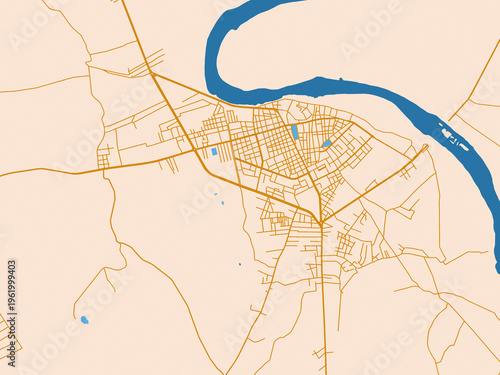 Photos Urban grid map — Al Mayadin, Syrian Arab Republic