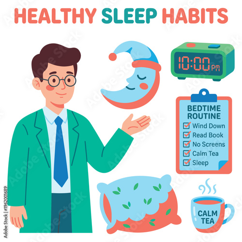A Medical Professional's Clinical Guide to Developing Healthy Sleep Habits and Achieving Restful Nights