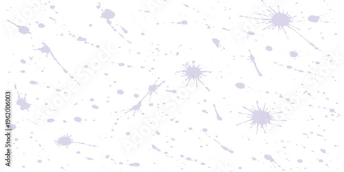 Abstract an artistic splash of lavender paint dots scattered across the frame, creating a sense of dynamic creativity and vibrant design.