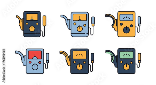 Audiometer Line art vector creative graphic abstract