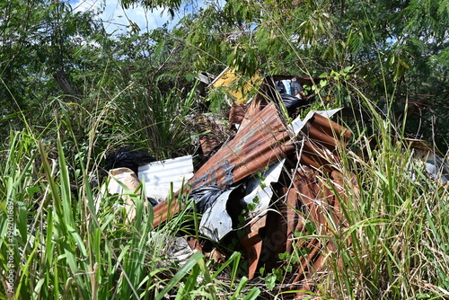 Décharge sauvage et pollution dans l'environnement