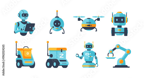 Collection of Virtual Reality Haptic Gloves Icons