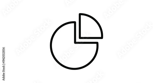 Data Chart Line art vector minimal abstract colorful shapes