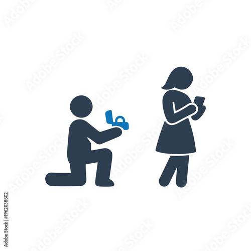 Ignored Marriage Proposal Phone Icon