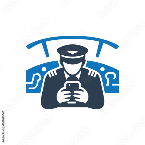 Danger of Cockpit Distraction Icon