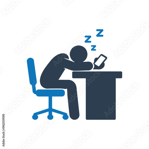 Late Night Digital Fatigue Icon