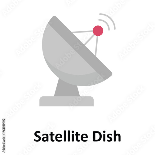  Satellite Dish Vector icon which can easily modify or edit