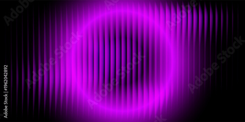 Cyberpunk Neon Speed Lines Background with Central Focus Area.