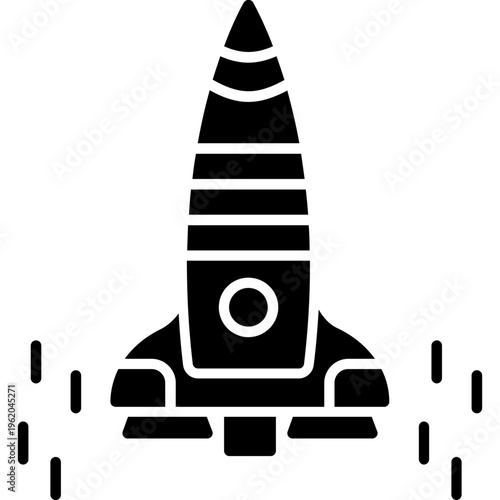 Rocket Propulsion Icon