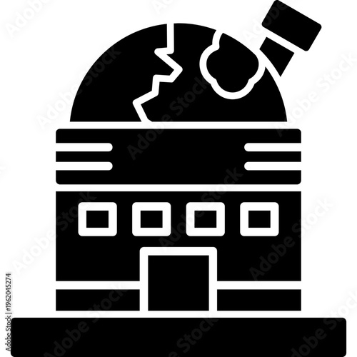 Observatory Dome Icon