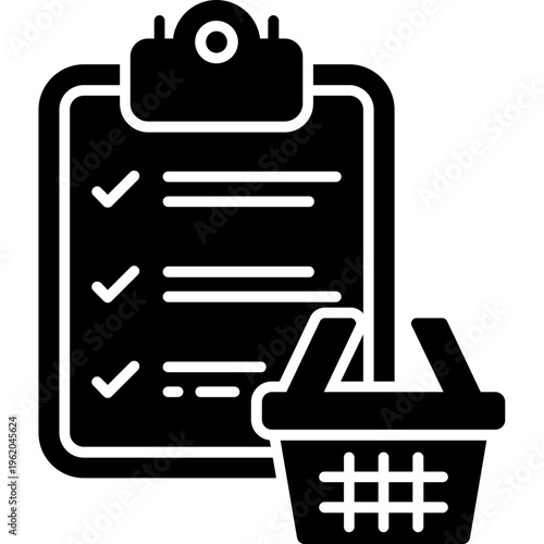 Automated Grocery List Icon