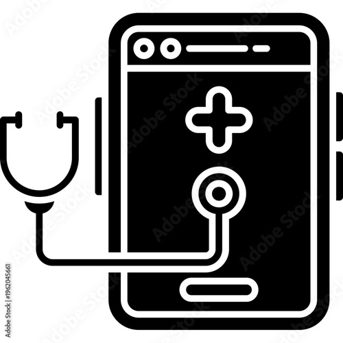 Wearable Health Monitor Icon