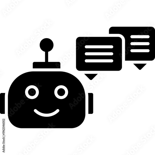 AI Chat Collaboration Icon