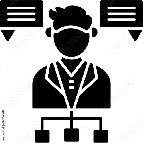 Conversational Flow Icon