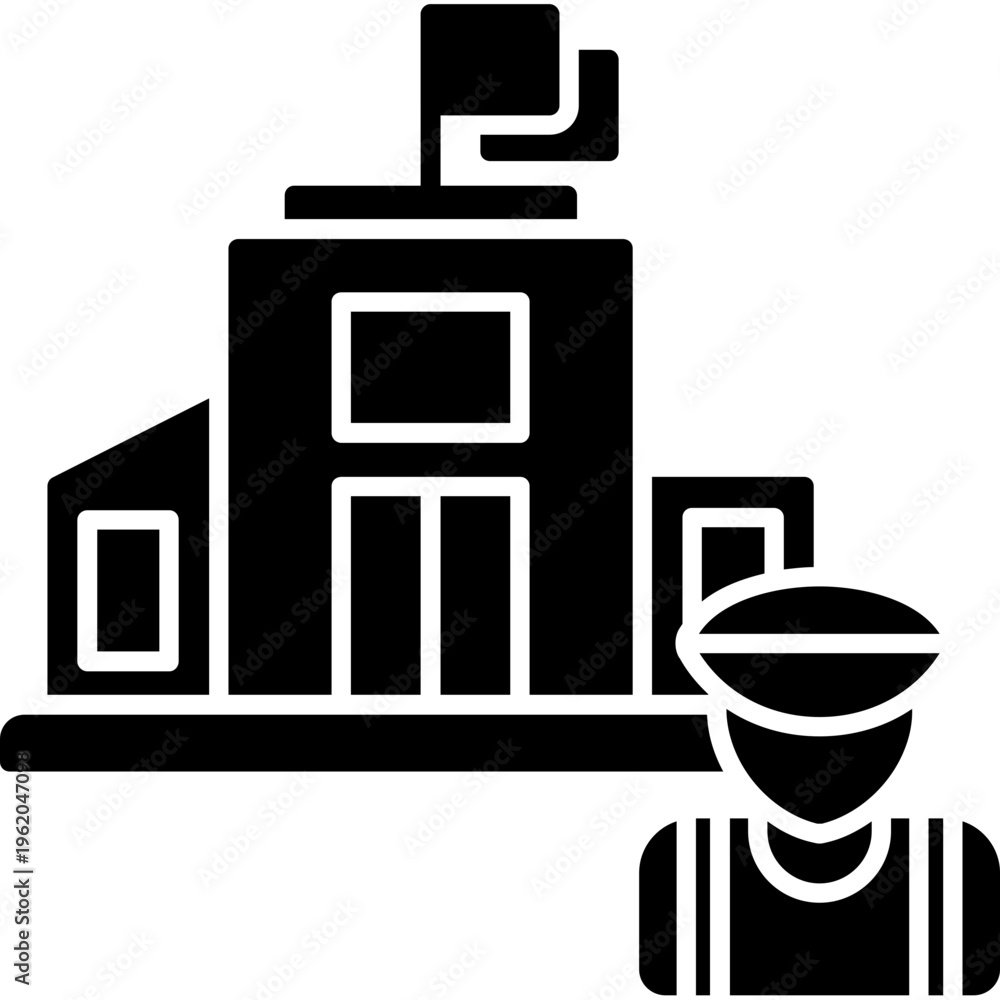 Obraz premium Department of Civil Service Icon