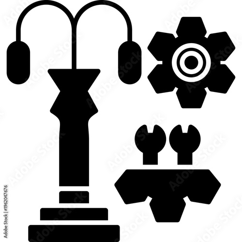 Street Lighting Service Icon