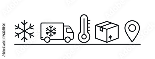 Cold chain logistics and refrigerated transport control for safe delivery of perishable agricultural products and temperature-sensitive goods in supply operations, refrigerated