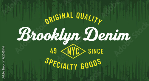 Vibrant Graphic with Grunge Effect Against Green Background Suitable for Branding, Advertising, and Web Design.