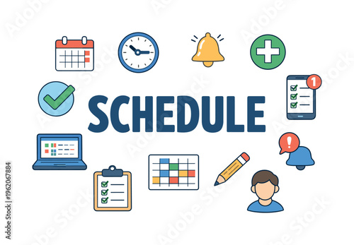 Appointment scheduling and time booking concept centered on organizing meetings, reserving time slots and managing availability efficiently in professional and