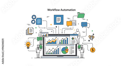 Workflow automation and business process optimization.