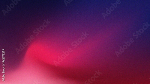 Quadro em tela Abstract pink and red wave pattern with a glowing purple light motion design on