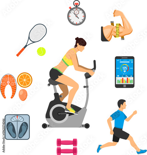 Healthy Lifestyle concept