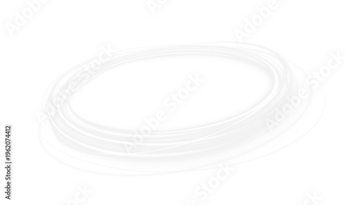 Bright white arc light with smooth curves and radiant glow effect. Sparkling particles enhance the dynamic motion and energy. Minimal isolated composition perfect for overlays and graphic elements.