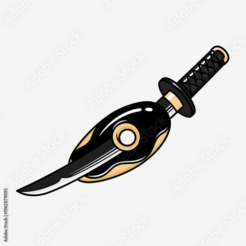 Fantasy Donut Kunai Knife - Sweet Weapon