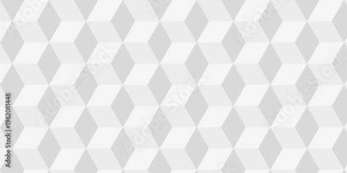 Illustration squares seamless geometric pattern with cubic shapes. Abstract geometric triangle background mosaic wallpaper.