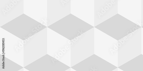 Illustration squares seamless geometric pattern with cubic shapes. Abstract geometric triangle background mosaic wallpaper.