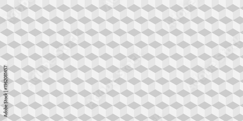 Illustration squares seamless geometric pattern with cubic shapes. Abstract geometric triangle background mosaic wallpaper.