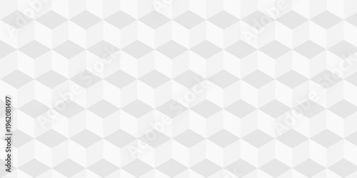 Illustration squares seamless geometric pattern with cubic shapes. Abstract geometric triangle background mosaic wallpaper.