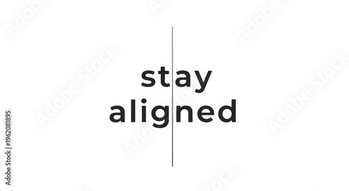 A profound visual representation illustrating the core principle of perfect central alignment and essential balance, emphasizing structured order,