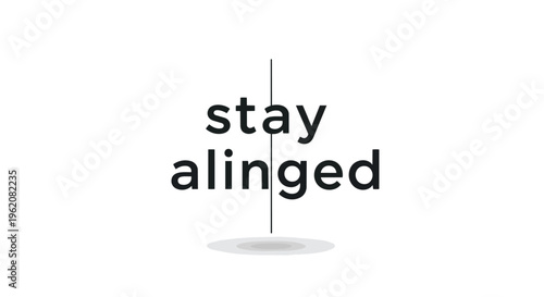 Focused equilibrium graphic representation illustrating precise balance and stability a compelling visual for maintaining centeredness and