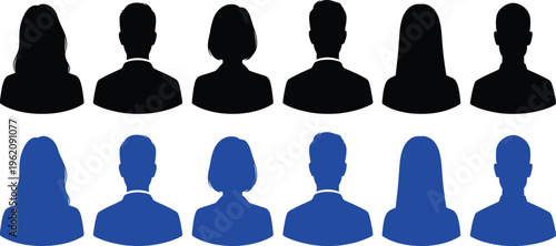 Collection of 12 earplug sets in black and blue for hearing protection and noise reduction