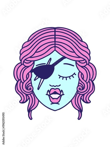 bob and pause animation of rogue character face