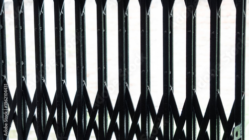 Valokuva Collapsible iron grill bars for secured premise 2