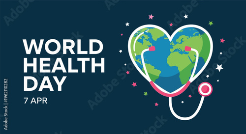 World health day awareness graphic