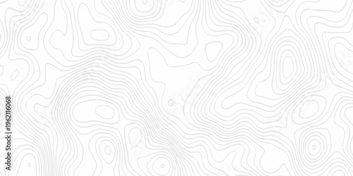 Contour abstract map relief land outline. Topographic map patterns. White wave paper curved reliefs abstract background. Background of the topography map. Abstract pattern with lines.