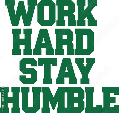 Motivational athletic text design with bold green letters isolated on transparent background