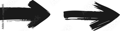 Simple Direction Arrow Icons | Minimal Navigation Vector