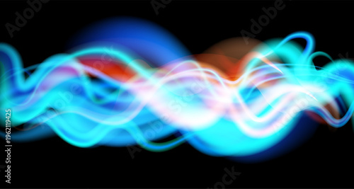 Bright, futuristic, colorful background. Designed for the wallpaper, for graphic creativity. Vector graphics.