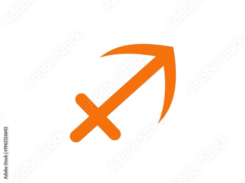 Sagittarius zodiac symbol sign.
