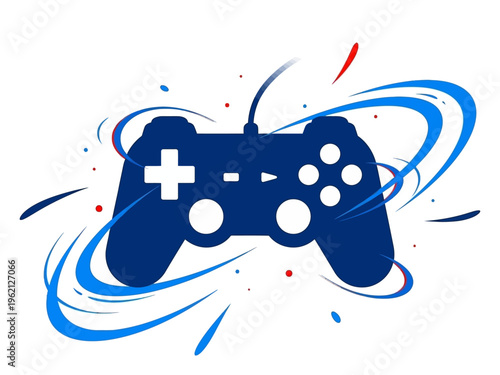 Video Game Controller Graphic Design.