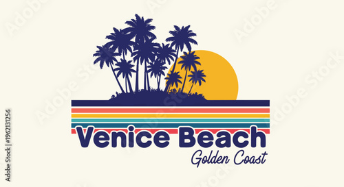 Vibrant Beach Scene with Gradient Textures suitable for travel brochures, website design, and social media promotions.