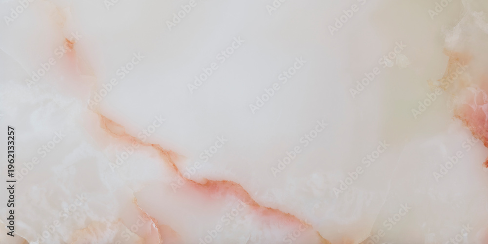 Fototapeta premium Polished onyx marble slab. Natural stone for design