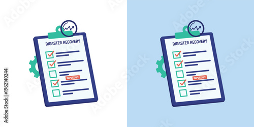 Strategic Disaster Recovery Plan Checklist Illustration Ensuring Business Continuity and Resilience with Successful Implementation and Preparedness
