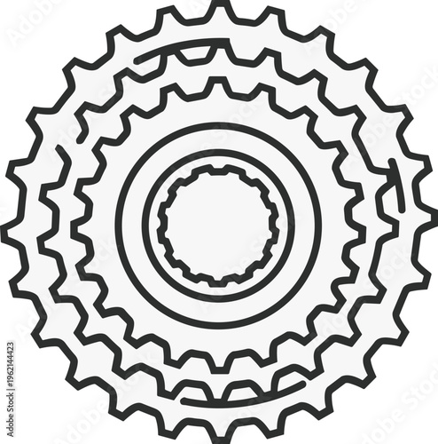 Minimalist bicycle icon with world map background, eco friendly global transportation vector, black and white cycling planet earth logo