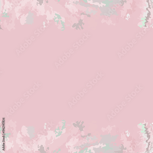 やわらかなピンクトーンの抽象カモフラージュ風テクスチャ背景、ナチュラルで優しい雰囲気のデザイン素材